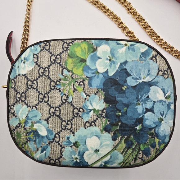 GUCCI GG Supreme Blooms Chain Crossbody - COA included - Picture 4 of 16